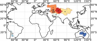 Precipitation explains GRACE water storage variability over large endorheic basins in the 21st century